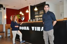 Rojan Santo Pedrosa und seine Mutter Maria laden ins portugiesische Restaurant »Dona Vina« ins HIMO am Imgenbroicher Bushof.