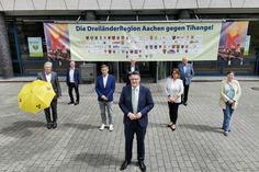Neun Personen, zwei Unternehmen, drei Kommunen sowie die Bundesländer Rheinland-Pfalz und Nordrhein-Westfalen klagen gegen den Weiterbetrieb von Tihange 2.  Foto: Breuer