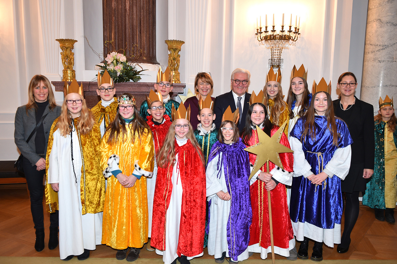 Sternsinger aus dem Bistum zu Gast beim Bundespräsidenten Stadt Trier