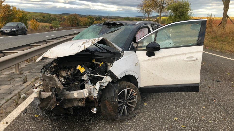 Die am Unfall beteiligten Fahrzeuge.