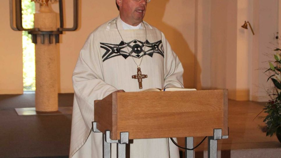 Bischof Dr. Stefan Ackermann sprach bei der Tagung der Caritas. Foto: FF