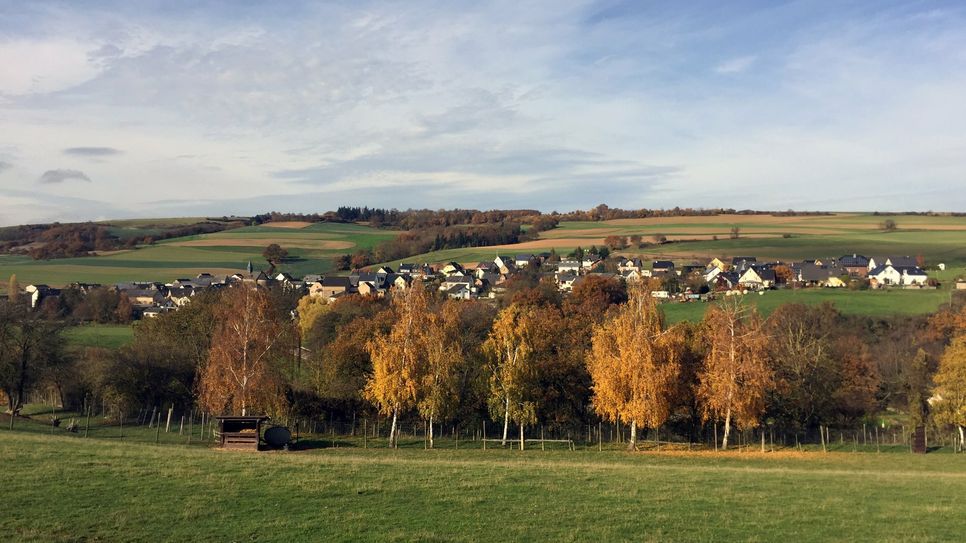 Blick auf Dreckenach.