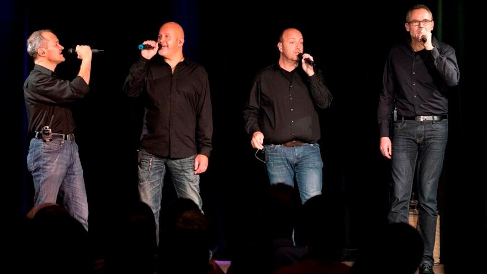 Neben dem Lovely Mr. Singing Club sind auch die Ensembles »Die Fünflinge« und DTNR beim A-Capella-Festival in Roetgen dabei.     Foto: Jens Strauss Photography