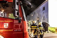 Brand eines Mehrfamilienhauses in Idar-Oberstein