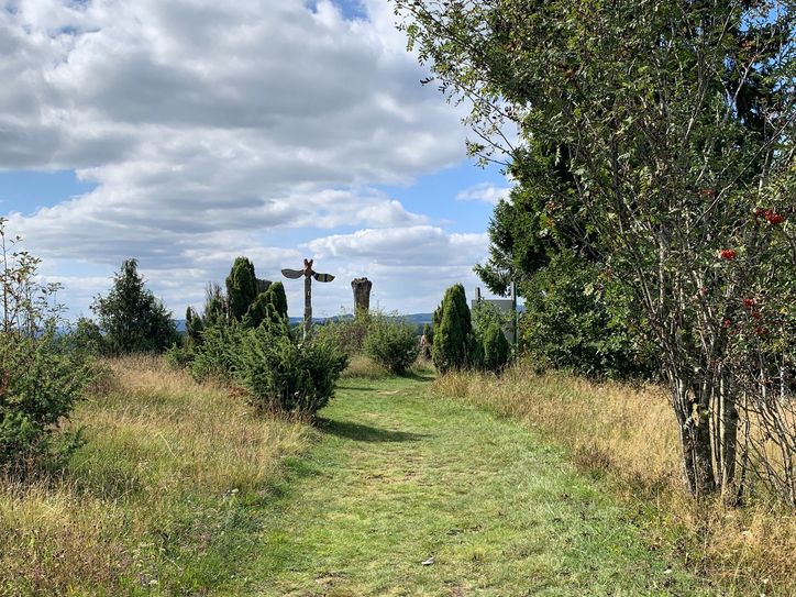 Das Naturschutzgebiet auf dem Semersberg.