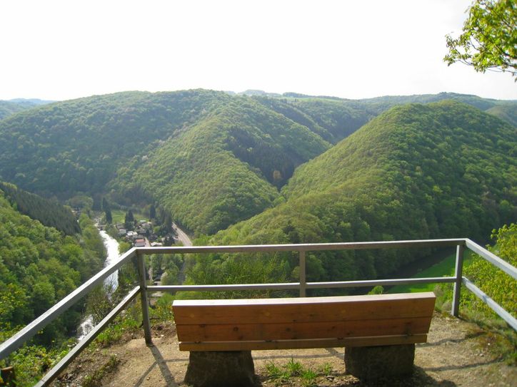 Eine tolle Aussicht von der Weissenfelser Ley.