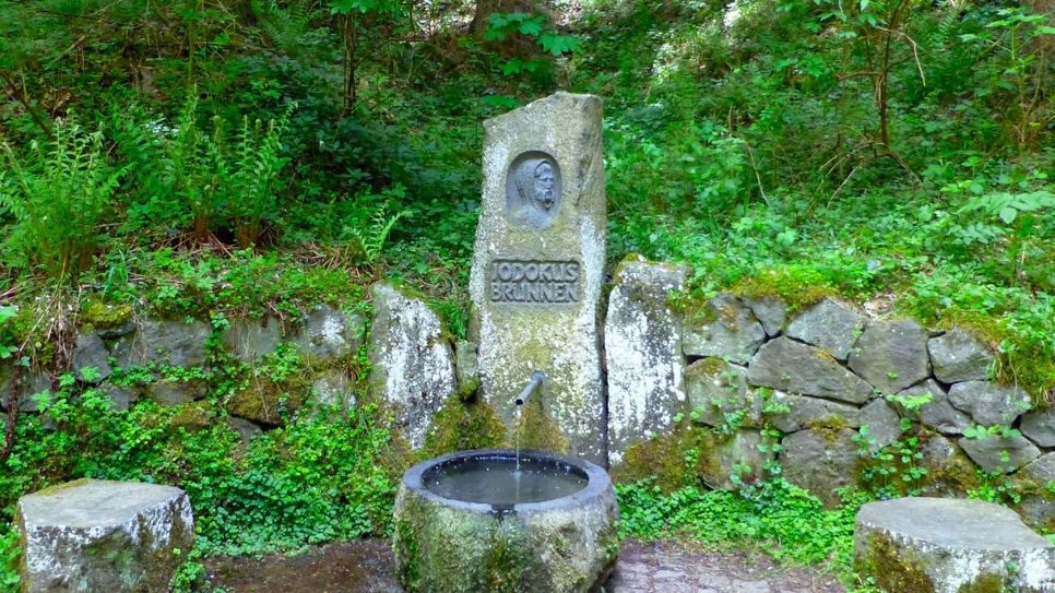 Der Jodokus-Brunnen.