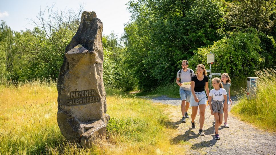 Die Stadt Mayen bietet am 1. September wieder eine Führung durch die Erlebniswelten Grubenfeld an.