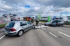 Die Mainzer Straße war nach dem Unfall rund eine Stunde lang voll gesperrt.