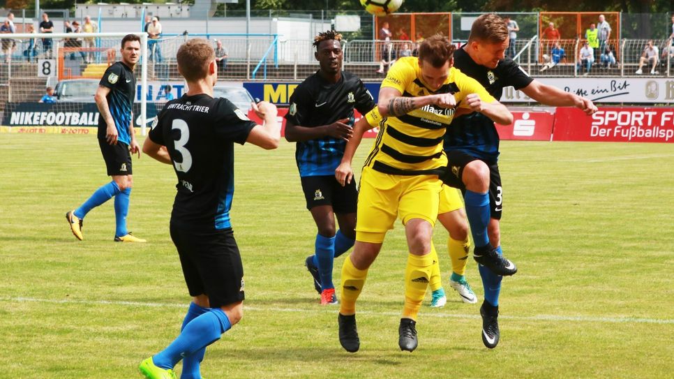 Am letzten Spieltag setzte sich die Eintracht zu hause gegen den FV Dudenhofen durch. (Foto: SVE)