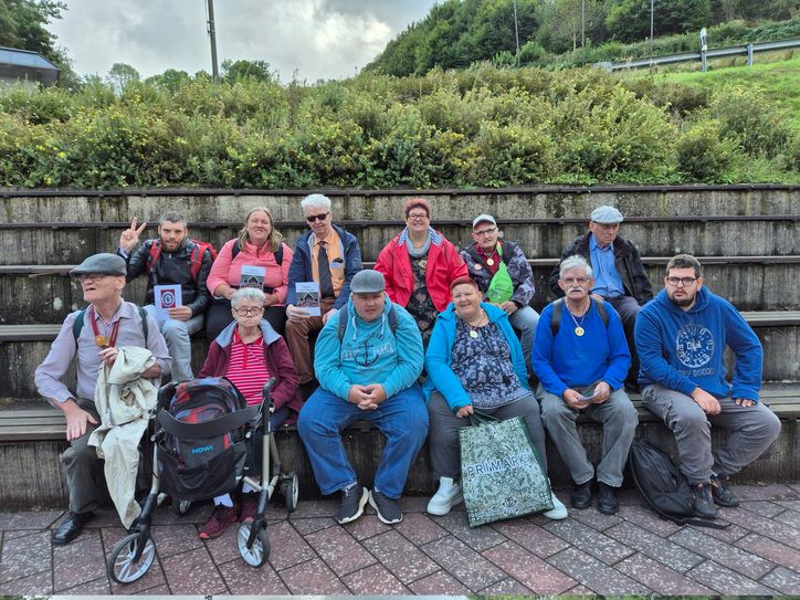 Bewohnerinnen und Bewohner aus Kloster Ebernach kamen zur Pilgerfestwoche nach Maria Martental.