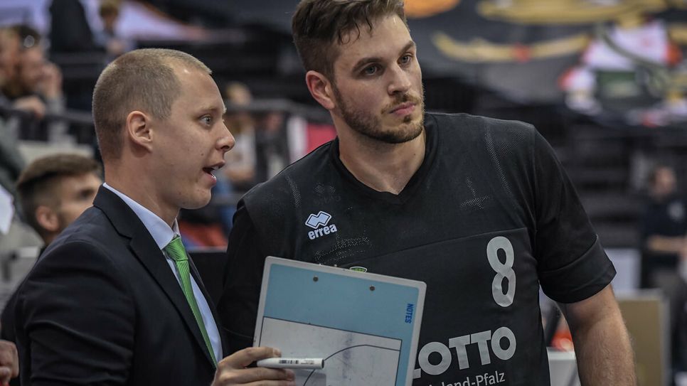 Headcoach Christian Held und Kilian Dietz (rechts). Foto: Verein