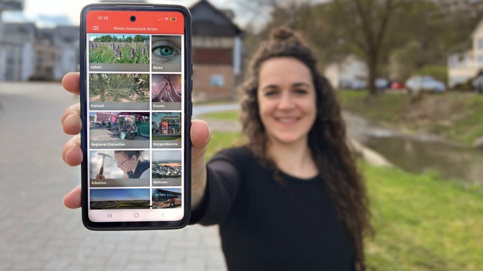 Die App ist richtet sich an Bürger*innen im Rhein-Hunsrück-Kreis. Auch für Tourist*innen ist sie ein attraktives Angebot.