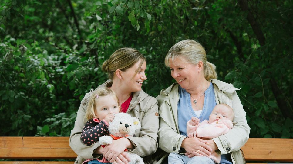 Unterstützung für Mütter durch Ehrenamtliche bietet "wellcome". Foto: "wellcome"/Bobbi Jo Brooks