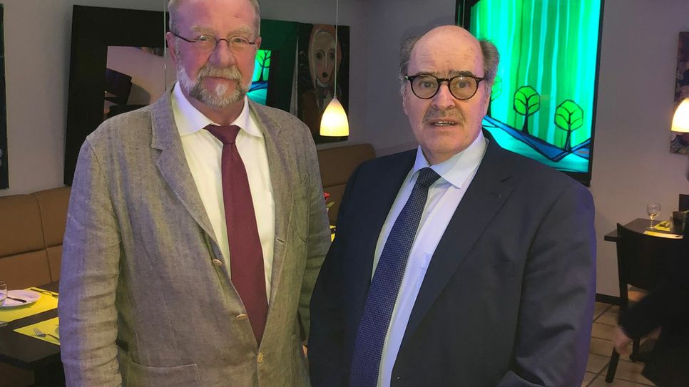 Ronald Borning (l.) möchte die Interessen Roetgens und der Eifel auch weiter im Städteregionstag vertreten. CDU-Vorsitzender Stephan Speitkamp muss dafür noch Überzeugungsarbeit leisten. Foto: T. Förster