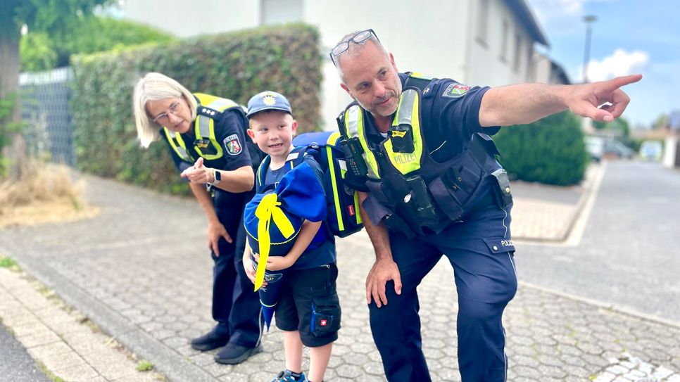 Die Polizei gibt Tipps für einen sicheren Schulweg