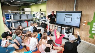 Das Ferienprogramm im Makerspace wurde gut angenommen.