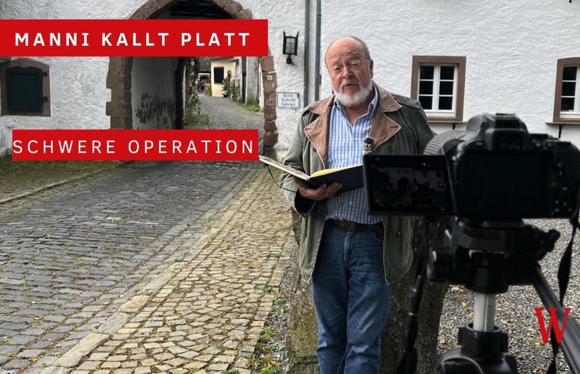 Manni kallt über eine "schwere Operation".