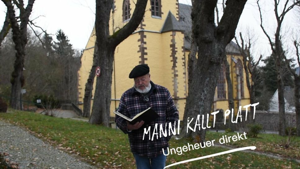 Manni kallt Platt, dieses Mal heißt es: "Ungeheuer direkt!"