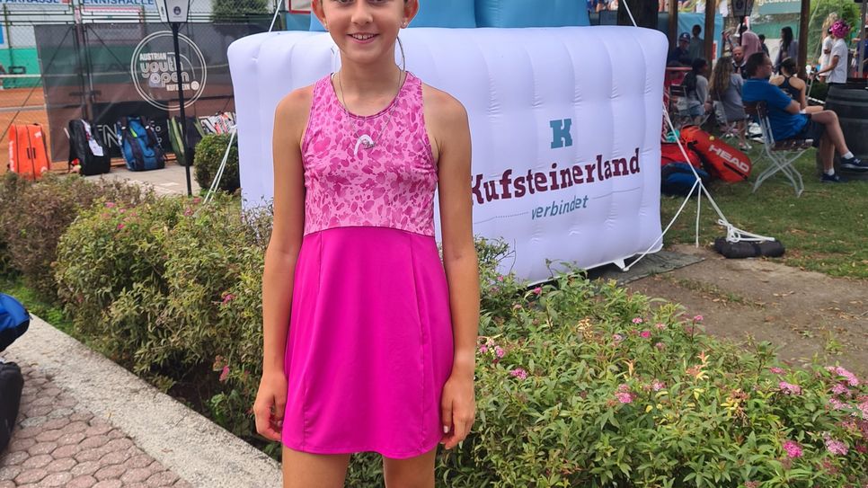 Zoe Bleffert wird demnächst beim größten deutschen Jugend-Tennis-Turnier antreten.