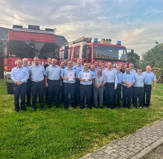 Die Feuerwehrkameraden wählten Peter Gerharz zum stellvertretenden Wehrführer.