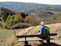 Herrlicher Rastplatz mit einer Traumaussicht.