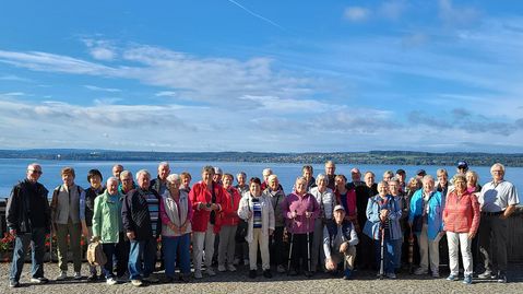 SeniorenUnion zu Besuch der Wallfahrtskirche Birnau.