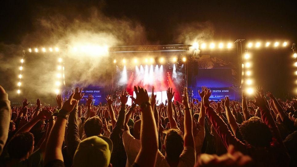 Das Festival Rock am Ring wurde nach einer Terrorwarnung unterbrochen. Foto: Archiv