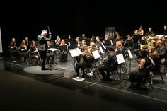 Das Sinfonische Blasorchester Eifel-Ardennen beim Konzert in Neuerburg/Eifel.