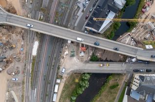 Übersichtsaufnahme der Baumaßnahmen (Juli 2026)