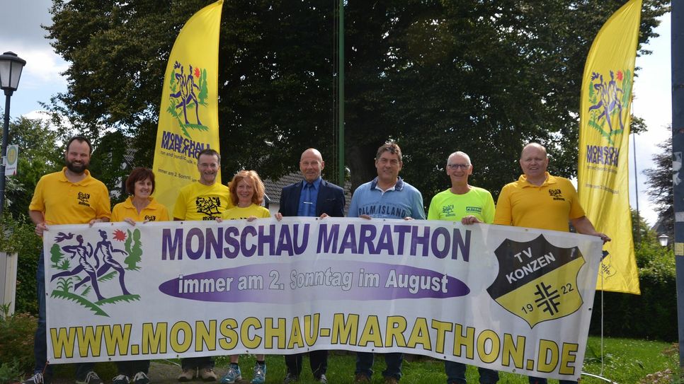 Organisatoren und Sponsoren freuen sich auf die 40. Auflage des »Monschau-Marathon«.