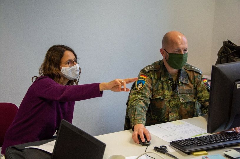 Bereits im Sommer hat die Bundeswehr der Kreisverwaltung Cochem-Zell bei der Corona-Nachverfolgung geholfen. Nun wurde die Hilfe erneut angefordert. Foto: Archiv