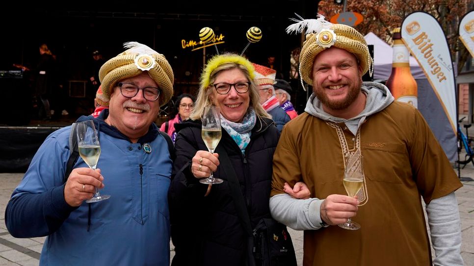 Karnevalseröffnung am 11.11. auf dem Kornmarkt