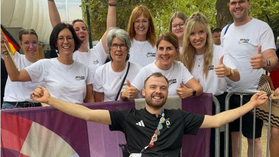 Toller Support und starker Zusammenhalt: Maximilian Stolz zeigte sich überwältigt von der Unterstützung seiner Kolleginnen und Kollegen.