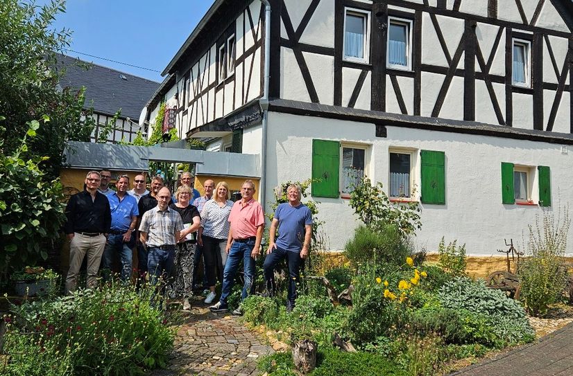 ...Ober Kostenz über den Erfolg im Wettbewerb "Unser Dorf hat Zukunft" 2024.