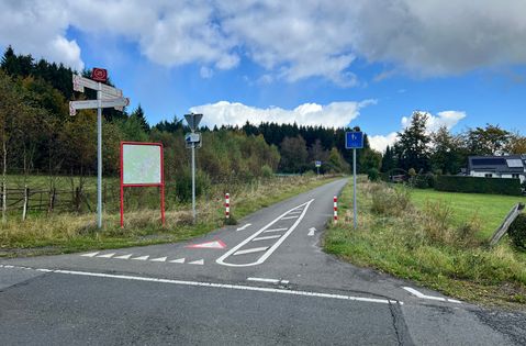 Die Vennbahntrasse ist hervorragend ausgebaut. Ein alltagstaugliches Radverkehrsnetz zu errichten ist das Ziel des »Netzwerks Mobilitätswende Region Aachen« - Möglichkeiten für Monschau wurden nun vorgestellt.