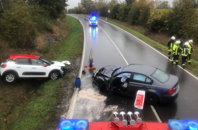 Schwerer Unfall auf der B 270