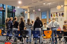 der Vielharmonische Chor Roetgen hat in diesem Jahr im Rahmen einer Chorakademie einen Kinderchor gegründet, der seit den Sommerferien regelmäßig probt.