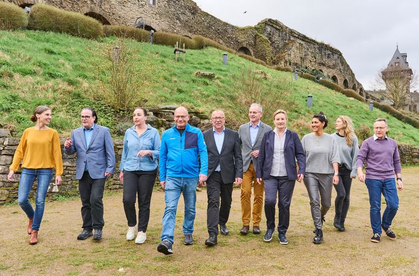 Das Team der BUGA 2029 gGmbH arbeitet zentral aus der Mitte des Welterebtals in Oberwesel heraus.