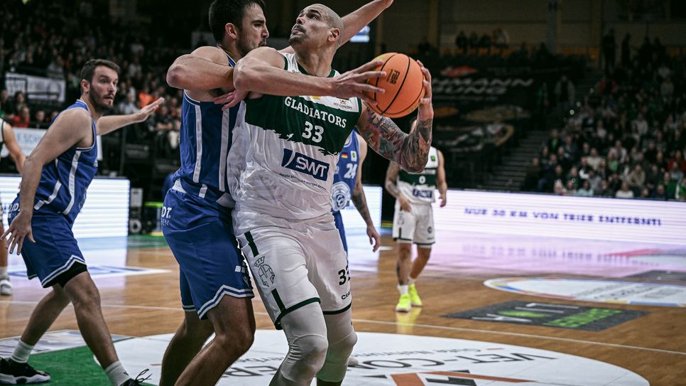 Der ehemalige Nationalspieler und Center bei den Gladiators Trier: Maik Zirbes