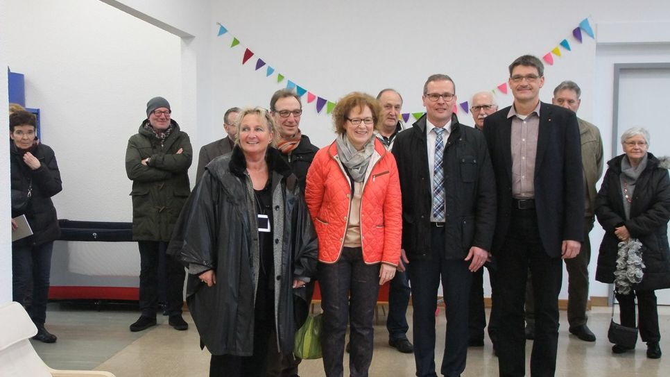 Von links: Integrationsministerin Irene Alt, ADD-Chefin Dagmar Barzen, AfA-Leiter Stefan Ding und Landrat Günther Schartz. Foto: Fischer