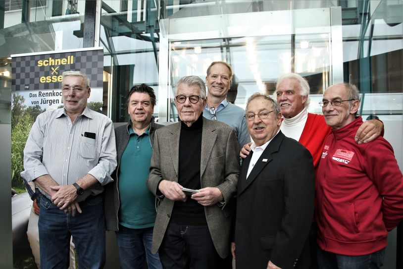 Das zweite »Get Together« (v.l.n.r.): Jürgen Barth, Rüdiger Hack, Rainer Braun, Ulli Andree, Kurt Ahrens, Helmut Kalenborn und Gerhard Müller.