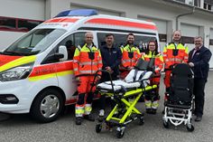 Der DRK-Kreisverband Rhein-Hunsrück neue Krankentransportwagen angeschafft.