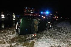 Zu einem schweren Verkehrsunfall ist es am Dienstagabend gegen 19 Uhr auf der Bundesstraße 268 Höhe Steinbachweiher bei Zerf gekommen. Dabei wurde ein Mensch schwer verletzt. Die Straße war für eine Stunde gesperrt. Foto: Agentur Siko