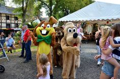 Gute Laune für die ganze Familie ist bei der Kinderkirmes in Lückerath garantiert.