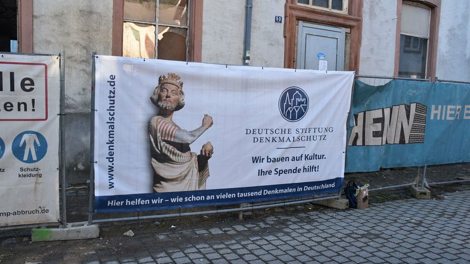 Die Deutsche Stiftung Denkmalschutz soll auch bei der Sanierung der barocken Treppe finanziell helfen - ein Antrag wird jedenfalls gestellt.