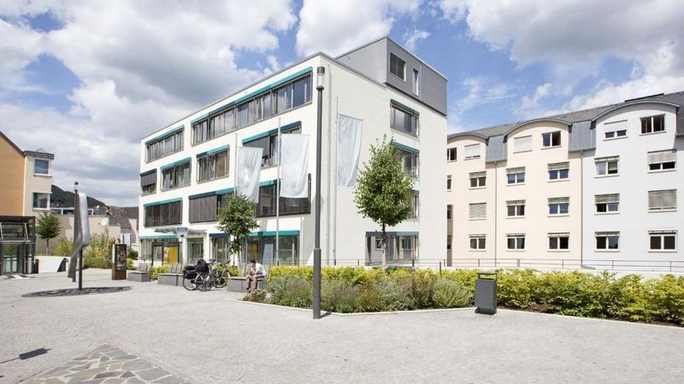 Das Krankenhaus "Heilig Geist" in Boppard.