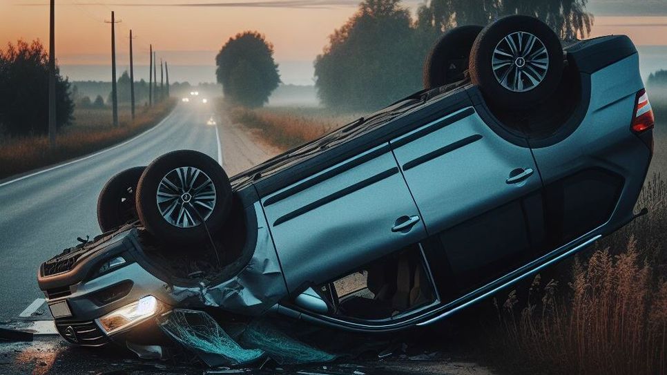 Drei potentielle Insassen, alle erheblich alkoholisiert - aber wer war der Fahrer? Die Polizei bittet um Hinweise von Zeugen.