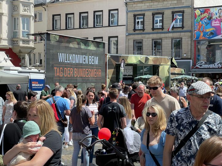 Willkommen beim „Tag der Bundeswehr.