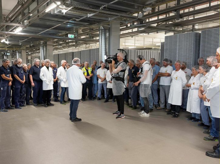 Die Produktion am Haribo-Standort wurde nun offiziell in Betrieb genommen. Foto: Haribo